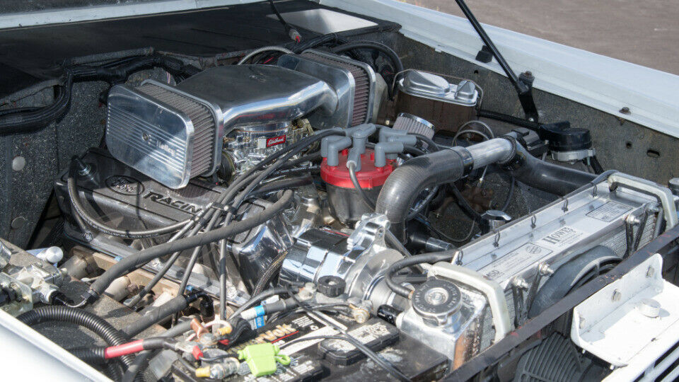 1970 White Ford Bronco