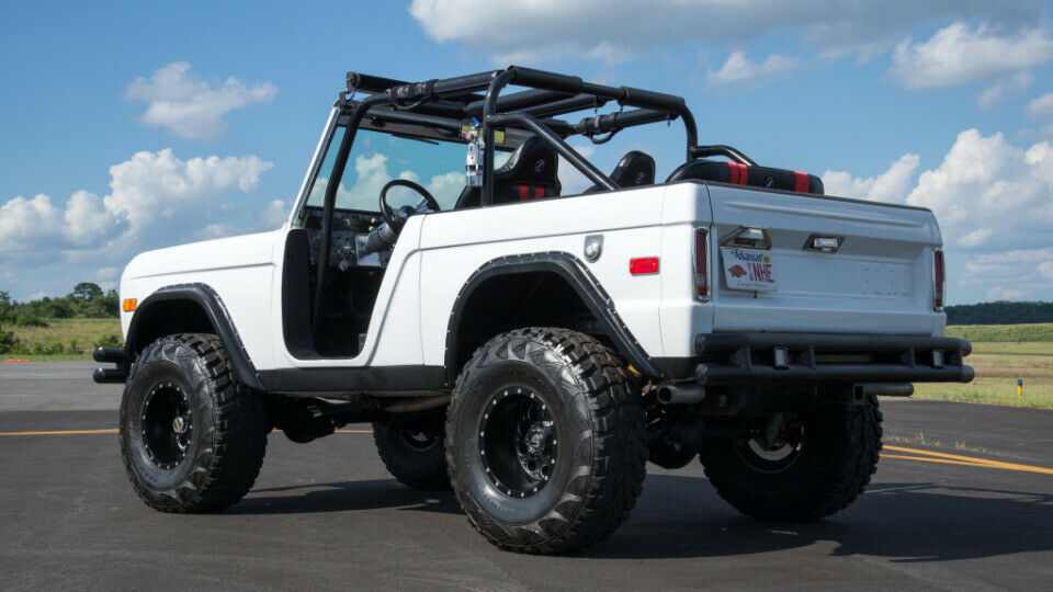 1970 White Ford Bronco