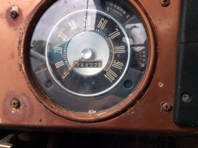 1970 Brown Ford Bronco Pick-Up