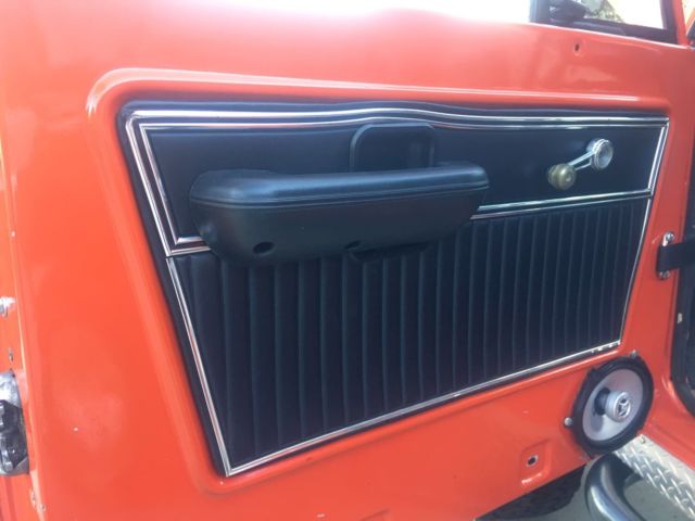 1970 bloody orange Ford Bronco Convertible
