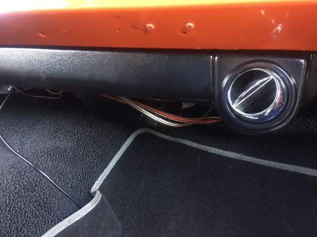 1970 bloody orange Ford Bronco Convertible