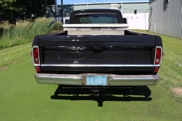 1970 Black Ford F-100