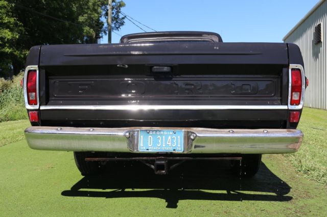 1970 Black Ford F-100