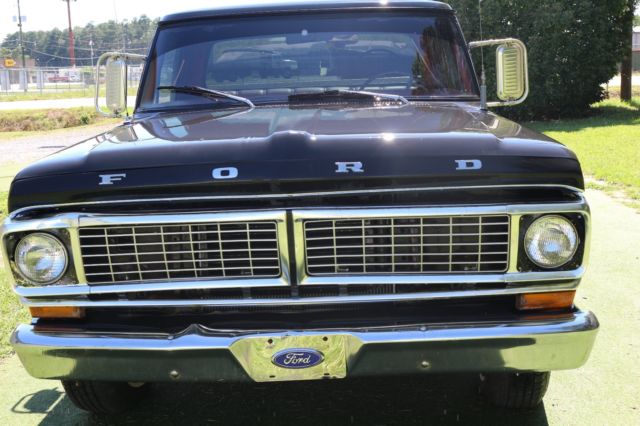 1970 Black Ford F-100
