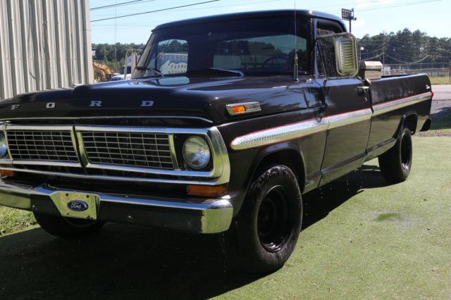 1970 Black Ford F-100