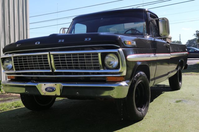 1970 Black Ford F-100