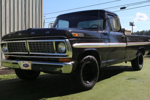 1970 Black Ford F-100