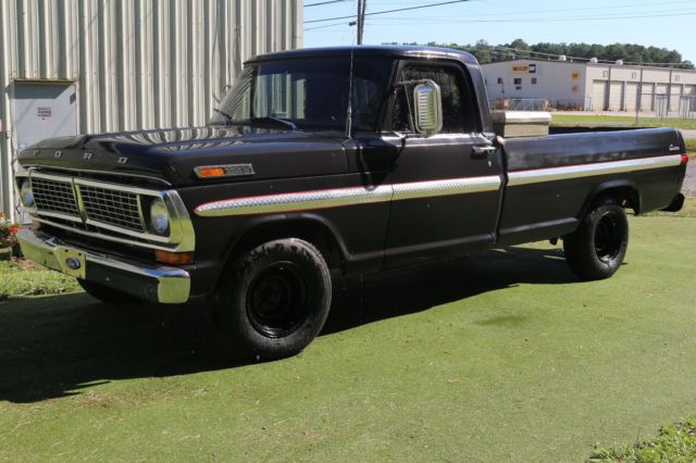 1970 Black Ford F-100