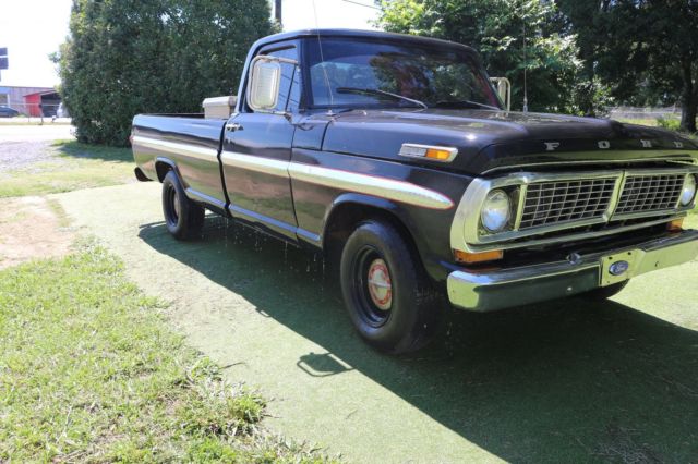 1970 Black Ford F-100