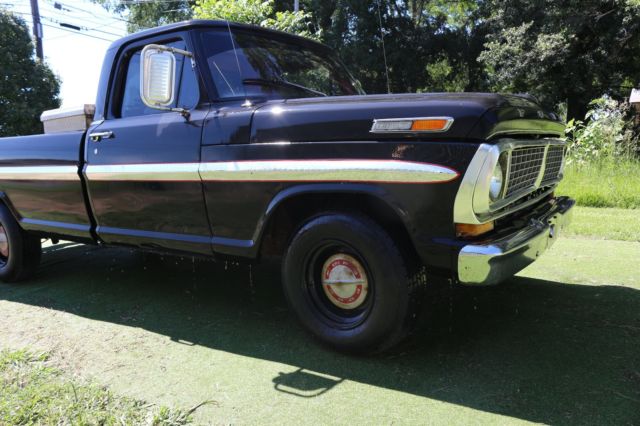 1970 Black Ford F-100