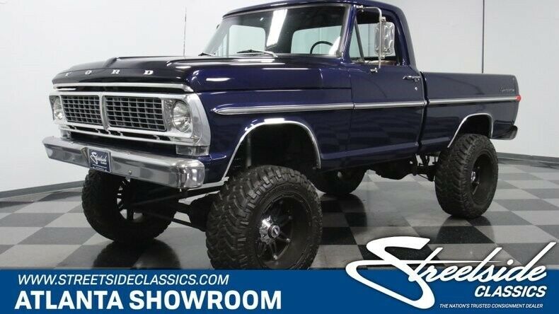 1970 Blue Ford F-100 Pickup Truck
