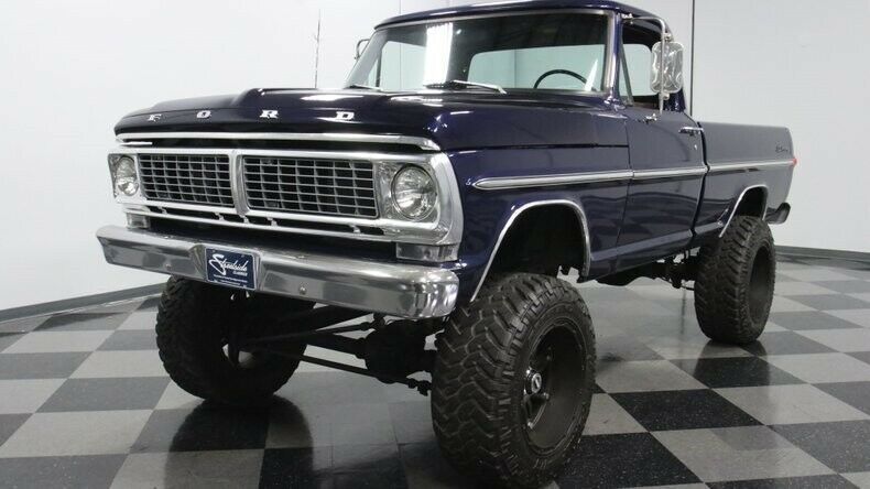 1970 Blue Ford F-100 Pickup Truck