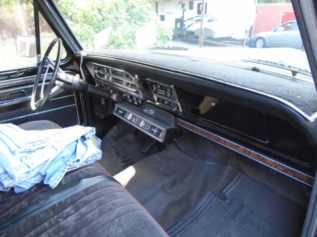 1970 BLACK Ford F-100 Cab & Chassis