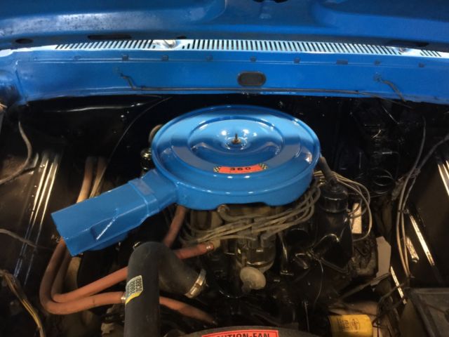 1970 Blue Ford F-100 Standard Cab Pickup