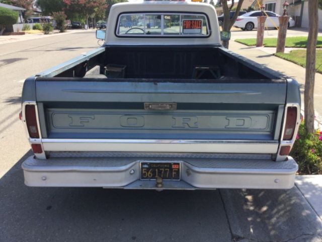 1970 Ford F-100 Standard Cab Pickup