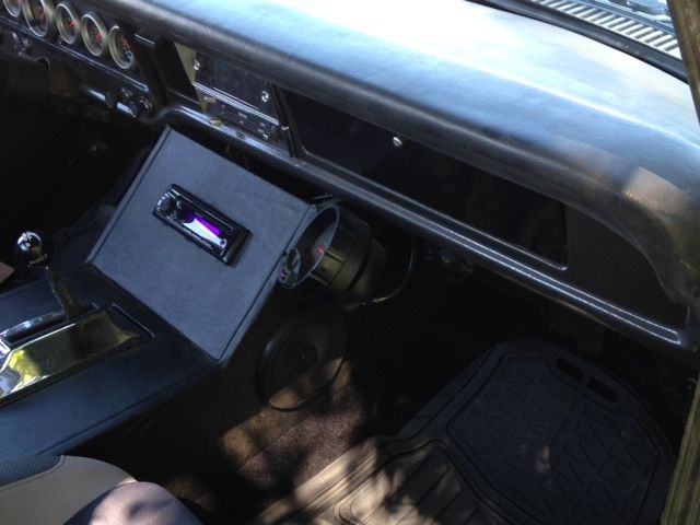 1970 Black Ford F-100 Standard Cab Pickup