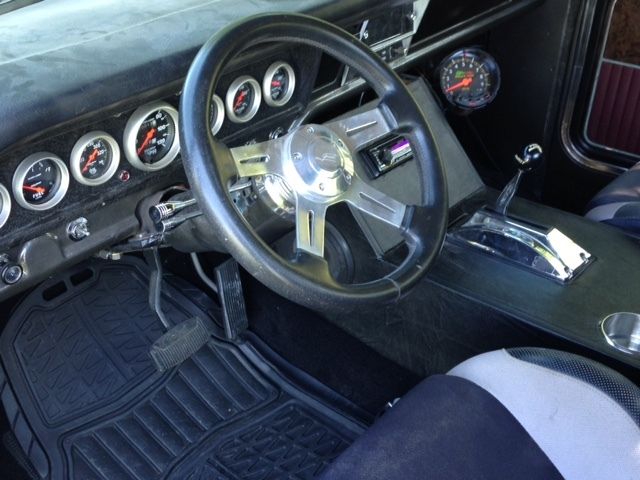 1970 Black Ford F-100 Standard Cab Pickup