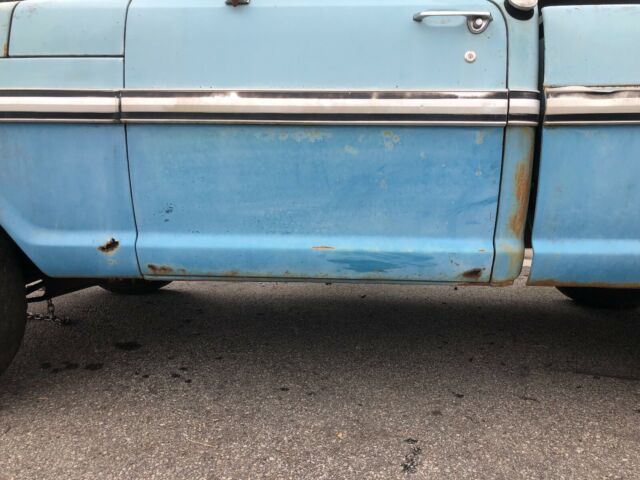 1970 Blue Ford F-100 Standard Cab Pickup