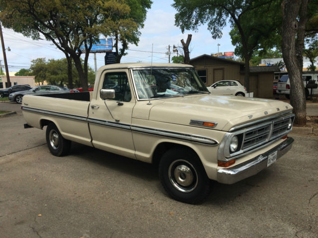 1970 Tan Ford F-100 Standard Cab Pickup