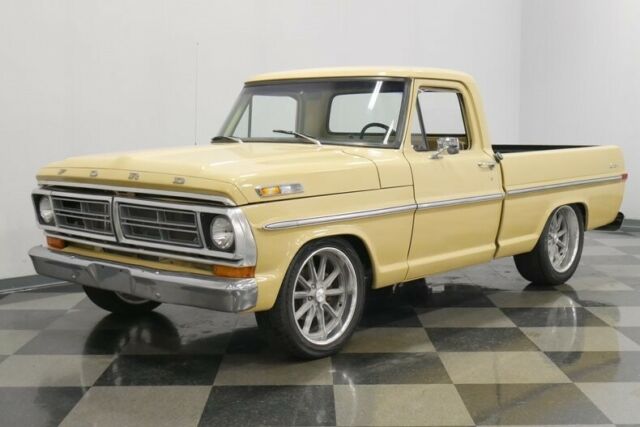 1970 Yellow Ford F-100 Pickup Truck