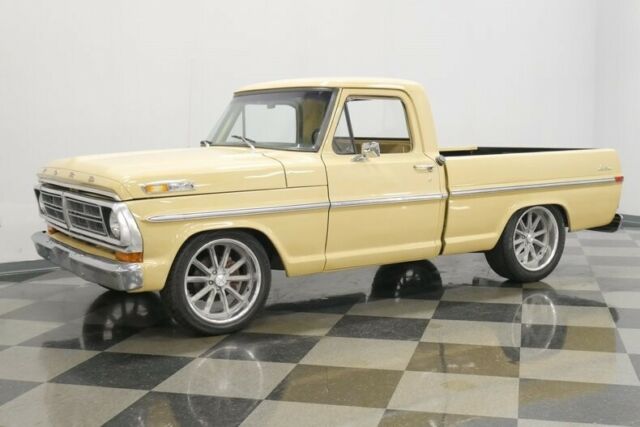 1970 Yellow Ford F-100 Pickup Truck