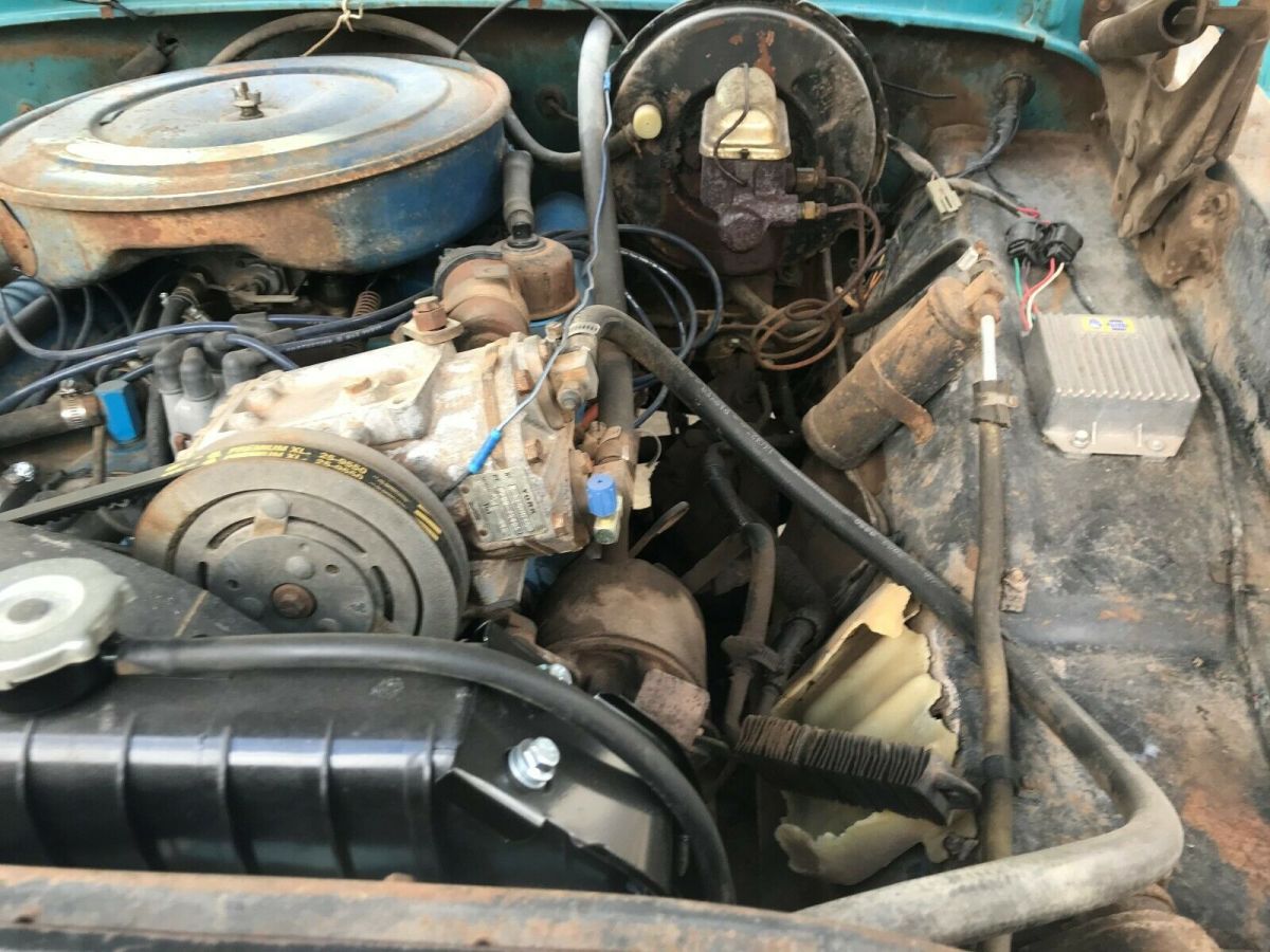 1970 Blue Ford F-100 Standard Cab Pickup