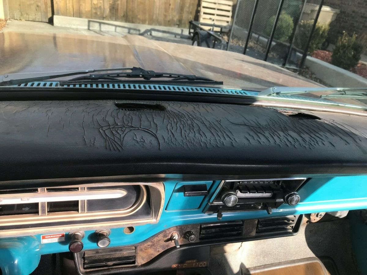 1970 Blue Ford F-100 Standard Cab Pickup