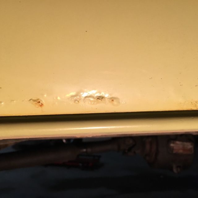 1970 Yellow Ford F-250 Pickup