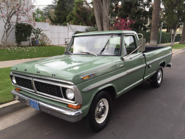 1970 Green Ford F-250