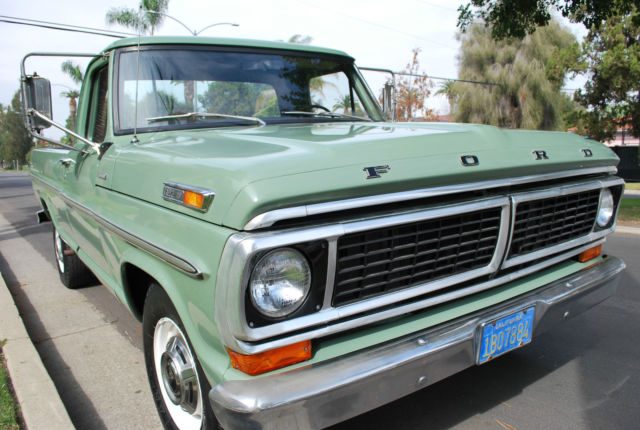 1970 Green Ford F-250