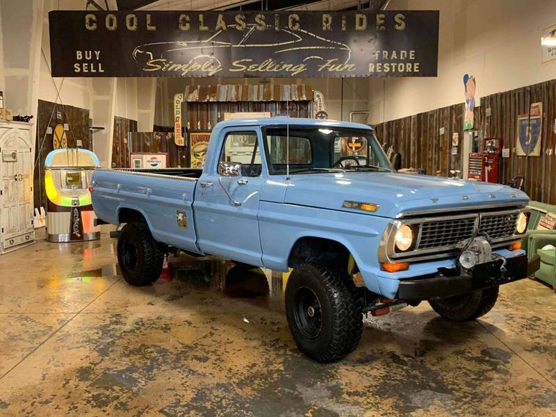 1970 Blue Ford F-250 Pickup Truck