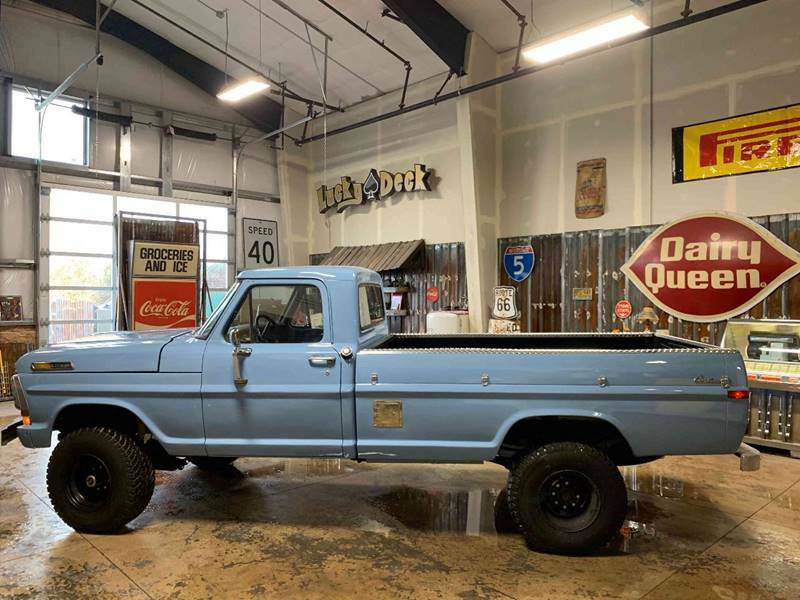 1970 Blue Ford F-250 Pickup Truck