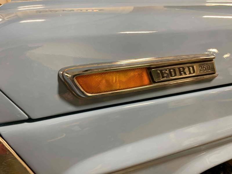 1970 Blue Ford F-250 Pickup Truck