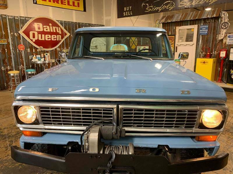 1970 Blue Ford F-250 Pickup Truck