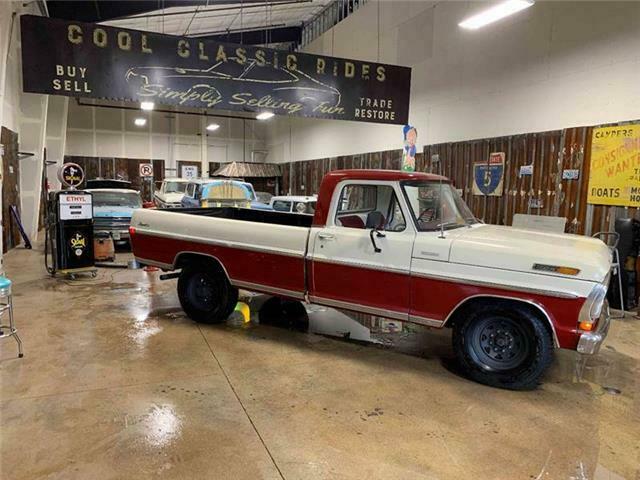 1970 White Ford F-250 Pickup Truck