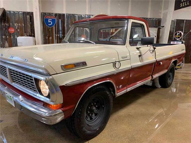 1970 White Ford F-250 Pickup Truck