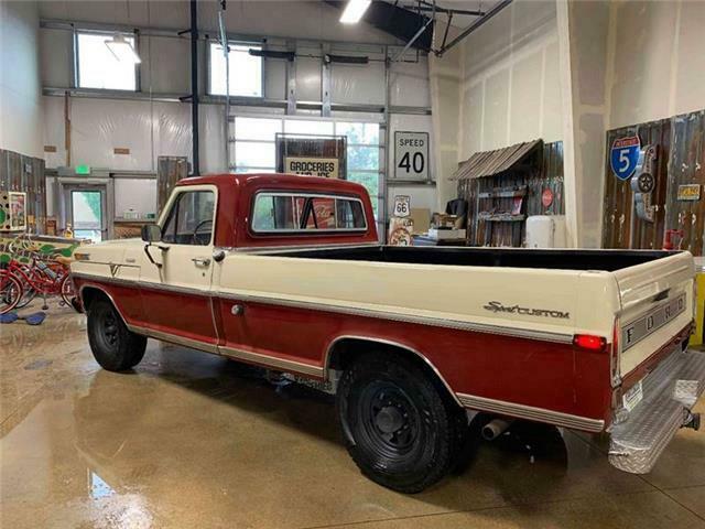 1970 White Ford F-250 Pickup Truck