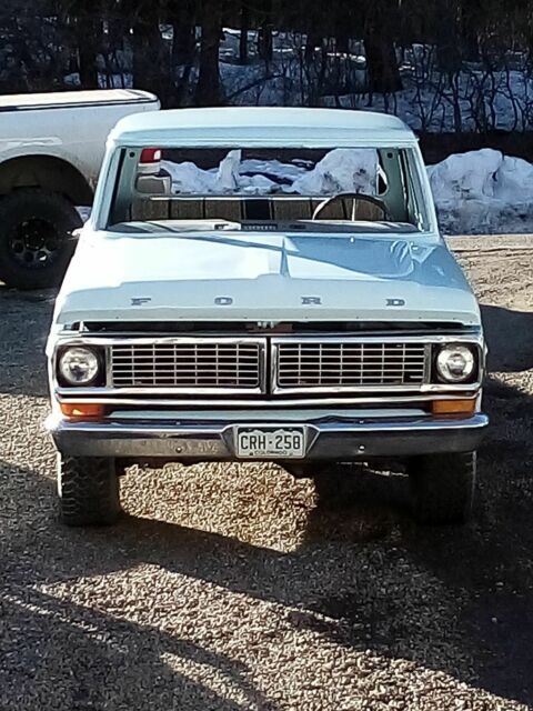 1970 Blue Ford F-100
