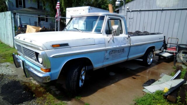 1970 Blue Ford F-100 Truck