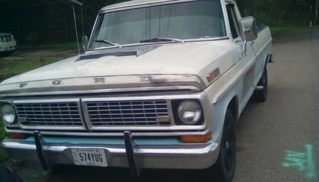 1970 Blue Ford F-100 Truck
