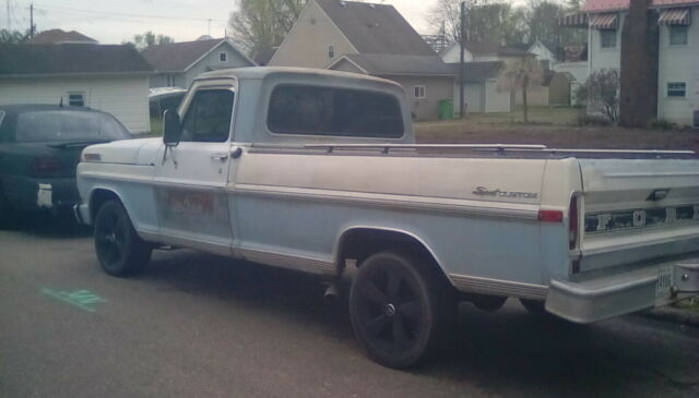 1970 Blue Ford F-100 Truck