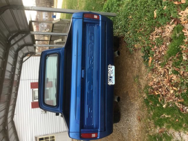 1970 Blue Ford F-100 Standard Cab Pickup
