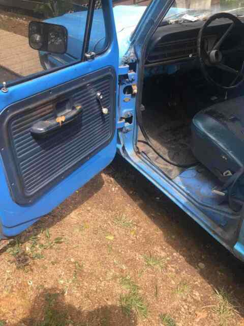 1970 Blue Ford F100 Pickup