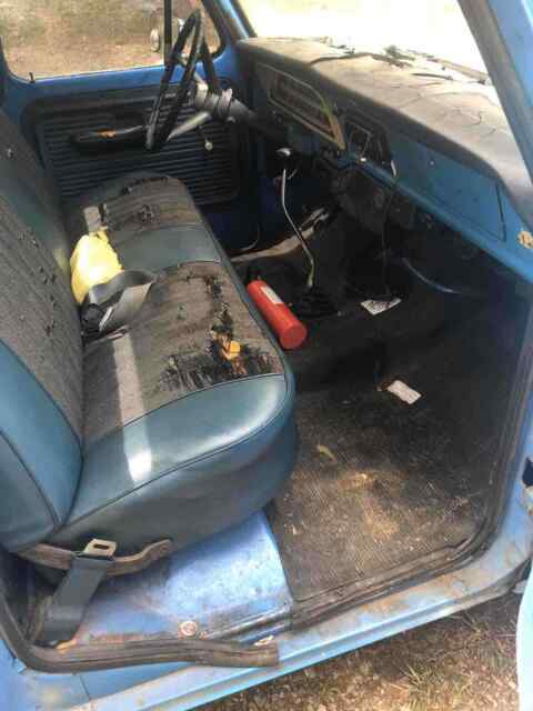 1970 Blue Ford F100 Pickup