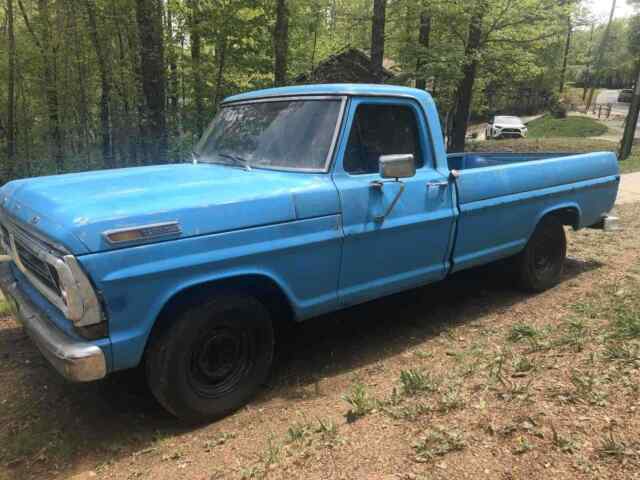 1970 Blue Ford F100 Pickup