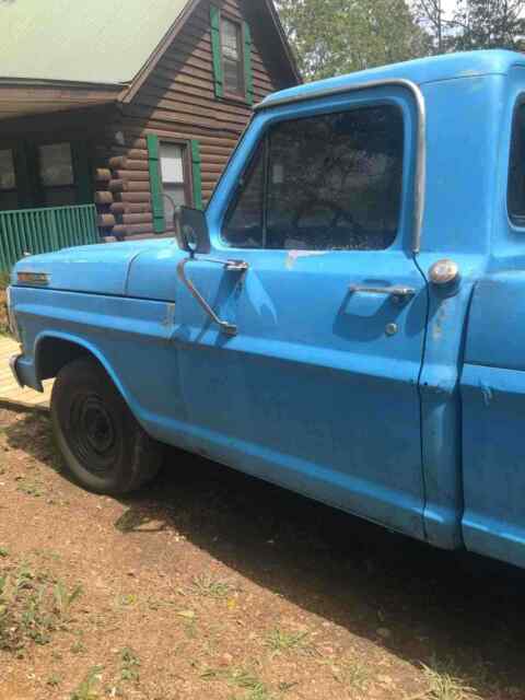 1970 Blue Ford F100 Pickup