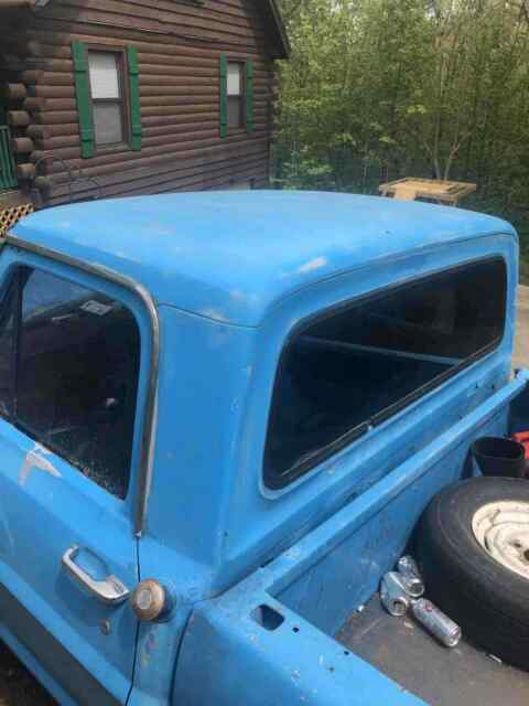 1970 Blue Ford F100 Pickup