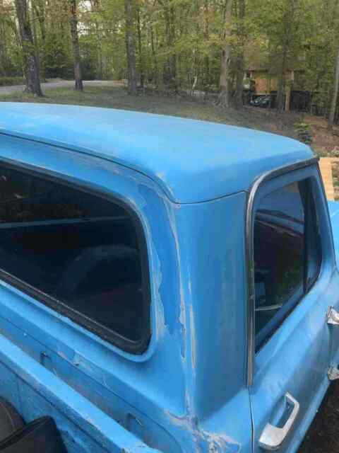 1970 Blue Ford F100 Pickup