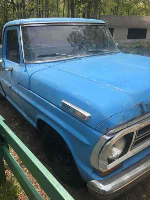 1970 Blue Ford F100 Pickup