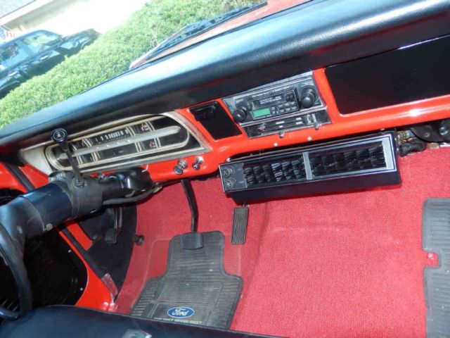 1970 CHERRY RED Ford F-100 Standard Cab Pickup